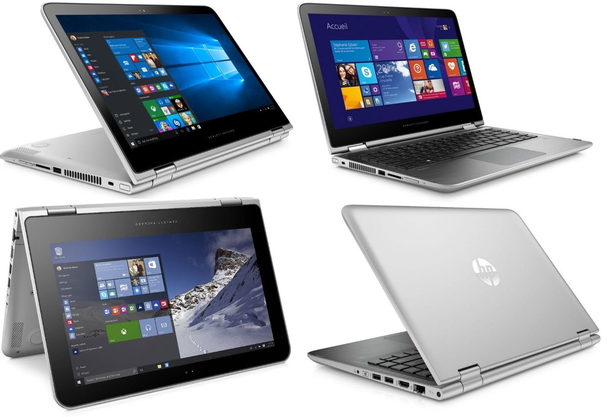 3 laptop convertibili in tablet da 10, 11 e 13 pollici di HP