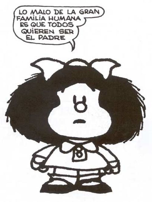 De bästa fraserna av Mafalda-tecknet