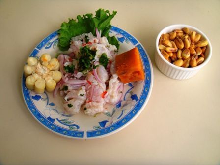 Ceviche forberedelse trinnvis