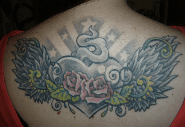 Křídla tetování