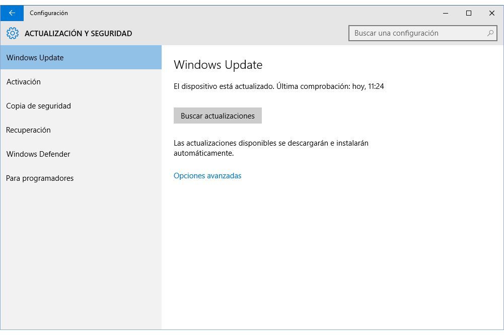 Use e configure o Windows Update no Windows 10