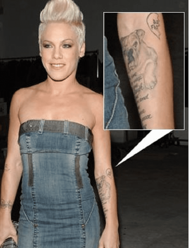 Tetování, které jsme na Grammy Awards neviděli