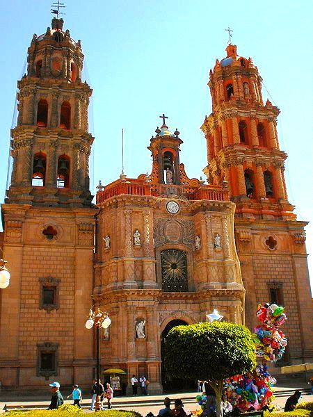 Historie a sté výročí architektury San Luis Potosí