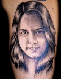 Porträtt tatueringar