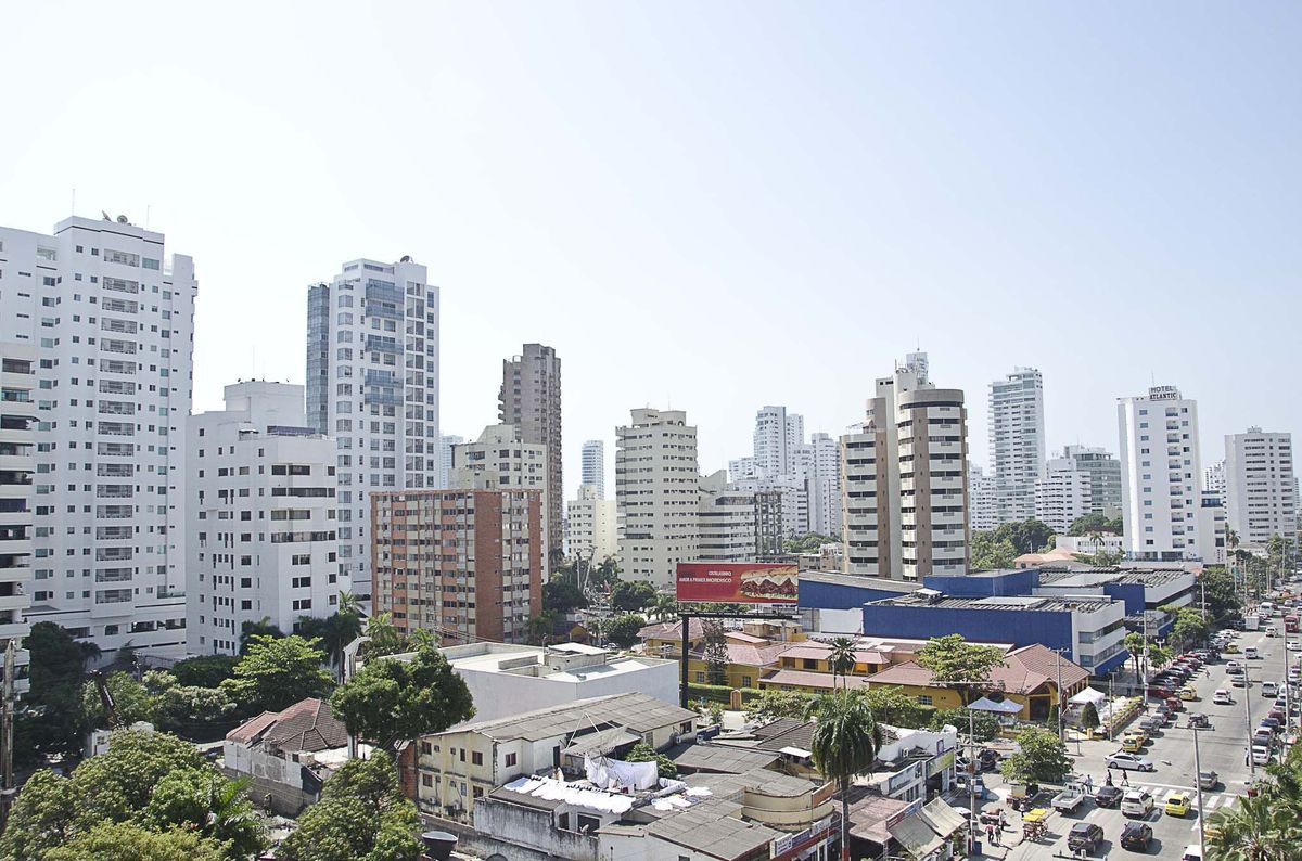 Bocagrande, l'epicentro commerciale di Cartagena de Indias