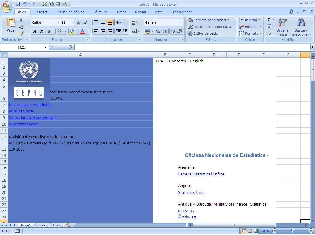 Salva il file da un sito Web in Excel