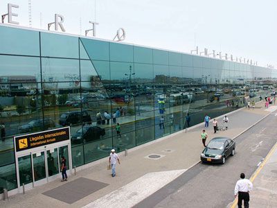 De viktigaste flygplatserna i Peru
