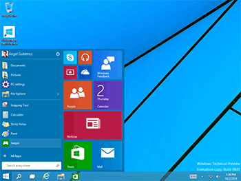 Kas naujo "Windows 10"