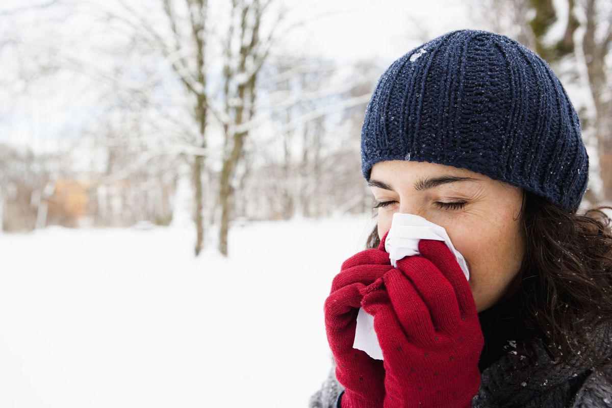 Symptomy společného nachlazení