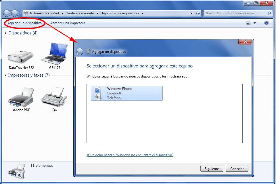 "Windows 7" naudokite "Bluetooth", norėdami siųsti ir gauti failus